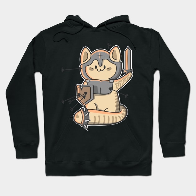 Warrior cat Hoodie by ArtStopCreative